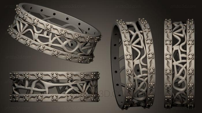 Jewelry rings (JVLRP_0185) 3D model for CNC machine